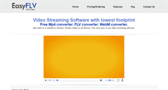 Desktop Screenshot of easyflv.com